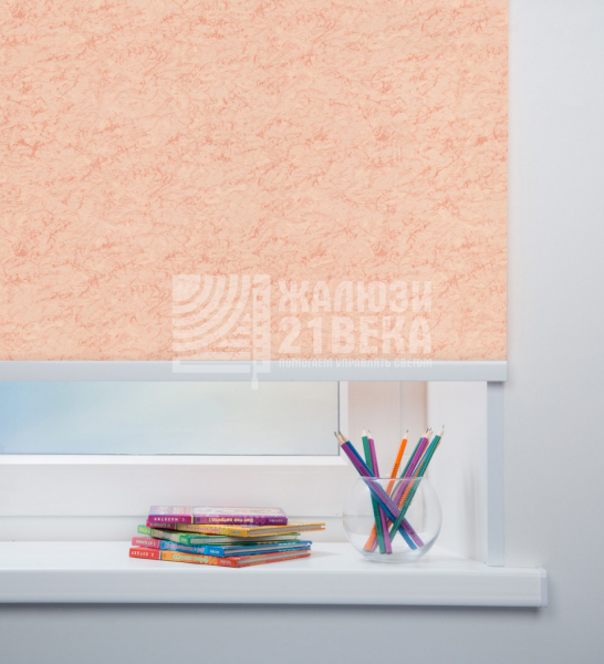 Шёлк персиковый